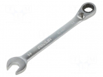 Wrench: combination spanner | rattle | 14mm | Chrom-vanadium steel