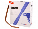Heat shrink sleeve | 2: 1 | 9.5mm | L: 5m | brown | cardboard packaging