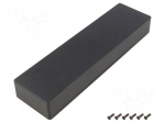 Enclosure: multipurpose | X: 70mm | Y: 254mm | Z: 35mm | 1590 | aluminium