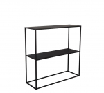 Mirrors&More Chloe plaukts 80 x 80 cm melns 1550102 4251820303758