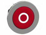 Switch: push-button | 30mm | Stabl.pos: 1 | red | none | IP66 | &Oslash;30.5mm