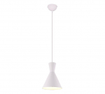 Trio Enzo piekarama lampa 20 cm E27 matt white brushed steel R30781031 4017807459845