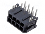 Connector: wire-board | socket | male | PIN: 8 | Micro-Fit 3.0 | 3mm | 2x4