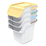 Uued tooted // Kosze na śmieci KADDI Q SET - popielaty 20l. Keden