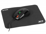 Klaviatuurid ja hiired // Arvuti hiired // Zestaw Mysz + Podkładka  A4Tech X-Game X-7120