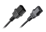 Arvuti komponendid ja tarvikud // PC/USB/LAN kaablid // Kabel zasilający AC komputera przedłużacz 3m
