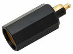 &Uuml;hendused // Different Audio, Video, Data connection plug and sockets // 96-801# Adapter gniazda zapalniczki wtyk mały-gniazdo duże