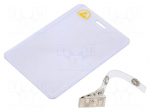 Badge holder | ESD | 10pcs | vertical