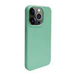 Back panel cover iLike Apple iPhone 14 Pro Max Silicone plastic case Eco Print Design Flower Green
