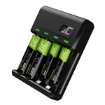 Set Green Cell GC VitalCharger and batteries 2xAA 2000mAh 2xAAA 800mAh