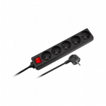 Elektriline pikendusjuhe 5 pistikupesa l&uuml;litiga 3m | 3x 1,5 mm