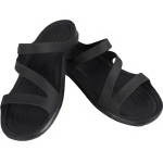 Women's flip-flops Crocs Swiftwater Sandal W black 203998 060 36-37