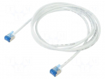Patch cord | U/FTP | Cat: 6a | RJ45 plug,both sides | stranded | Cu | 2m