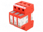 Surge arrester | Type 2 | 10kA | for DIN rail mounting | -40&divide;80&deg;C