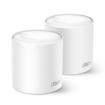 Routers TP-Link  Whole Home Mesh Wi-Fi 6 System Deco X50 (2-pack) 802.11ax, 574+2402 Mbit/s, Ethernet LAN (RJ-45) ports 3, Mesh Support Yes, MU-MiMO Yes, Antenna type Internal