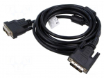 Cable | DVI-D (18+1) plug,both sides | single link | Full HD 1080p