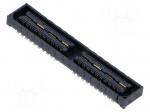 Connector: PCB to PCB | socket | female | PIN: 80 | QSH | vertical | 2A