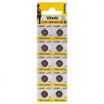 Vinnic AG10 Tablet battery in blister package 1.5v (10 pcs)