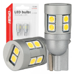 Autolambid, Mootorratta ja traktori valgustid // Autolambid, Mootorratta ja traktori valgustid // Żar&oacute;wki led canbus t10 w5w 12 smd 3030 white 12v 24v amio-04243