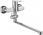 Shower set Cari with sput 30cm and diverter,