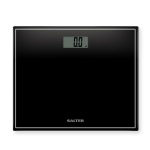 Salter 9207 BCFEU12  Compact Electronic Bathroom Scale - Black