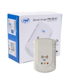PNI GD-01 gas sensor, with audible and light warning, for LPG, natural gas, coal gas compatible with PNI V-02 solenoid valve