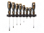Screwdriver: universal-set | Phillips,slot | 8pcs.