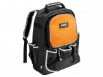 Backpack | tool case | L: 155mm | W: 330mm | H: 430mm