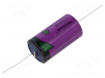 Battery: lithium (LTC) | D | 3.6V | 19000mAh | non-rechargeable | axial