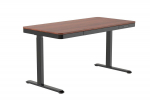 ACTIVEJET desk with electric height adjustment 140x70 ET119W-C black/walnut