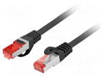 Patch cord | S/FTP | Cat: 6 | RJ45 plug,both sides | stranded | Cu | 15m
