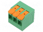 Connector: PCB terminal block | terminal | 76A | 600V | straight | 1x3