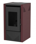Pellet Stove JADE 6kW Bordeau