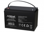 Patareisid, akusid ja laadijaid // Battery 12В, 6В, 4В pliihappega suletud AGM VRLA // 82-240# Akumulator żelowy 12v 90ah xtreme 215x170x330mm
