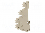 Splice terminal: rail | W | 24A | 0.25kV | for DIN rail mounting