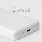 Power bank SBS  Powerbank SBS TEBB5000MAG1CW 5000 mAh USB-C, MagSafe compatible - white