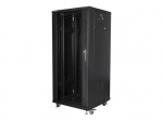 Lanberg | Rack cabinet 19" free-standing 27U/600x600 (flat pack) | FF01-6627-12B | Black