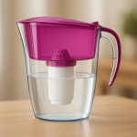 Water filter pitcher Aquaphor Smile A5 (Cyclamen) 2.9 L &mdash; jug with A5 cartridge, 350 L filter life