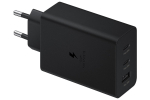 Power charger SAMSUNG Trio EP-T6530 65W PD 1x USB-A, 2x USB-C (EP-T6530NBEGEU) Black