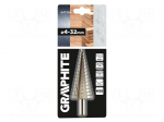Drill bit | &Oslash;: 4&divide;32mm | high speed steel | Working part len: 77mm