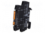 Relay: solid state | Ucntrl: 24VDC | 500mA | 5&divide;48VDC | 1-phase | OUT: NO