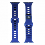 Strap Evelatus Evelatus Watch 38/40/41 Sport Silicone Loop Dark Blue
