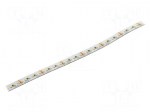 LED tape | white warm | 2216 | LED/m: 240 | 8mm | white PCB | IP20 | 120&deg;