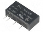 Converter: DC/DC | 1W | Uin: 4.5&divide;5.5V | Uout: 5VDC | Iout: 200mA | SIP7