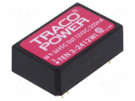 Converter: DC/DC | 3W | Uin: 9&divide;36V | 12VDC | Iout: 250mA | DIP24 | 12g