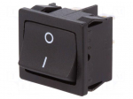 ROCKER | DPST | Pos: 2 | OFF-ON | 12A/250VAC | black | IP40 | none | 100m&Omega;