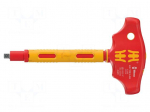 Handle for the key | 1/4" | insulated,holder T,with ratchet