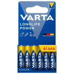 Uued tooted // 6x bateria R-03 R03 AAA LR06 1,5V VARTA Longlife Power alkaiczna