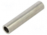 Spacer sleeve | 60mm | cylindrical | stainless steel | Out.diam: 12mm