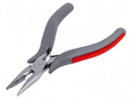 Pliers | half-rounded nose | 120mm | ELECTRONIC